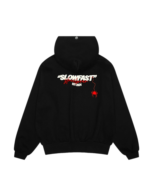 ‘SPIDER’ Hoodie (BLACK)