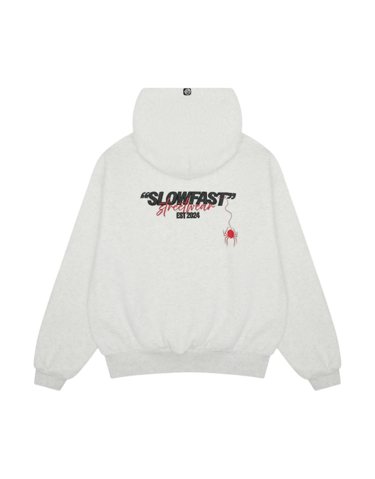 ‘SPIDER’ Hoodie (GREY)